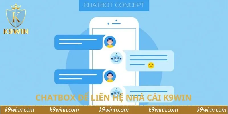 Chatbox để liên hệ nhà cái K9WIN 
