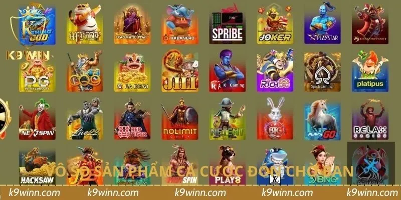 Vô số sản phẩm cá cược đón chờ bạn